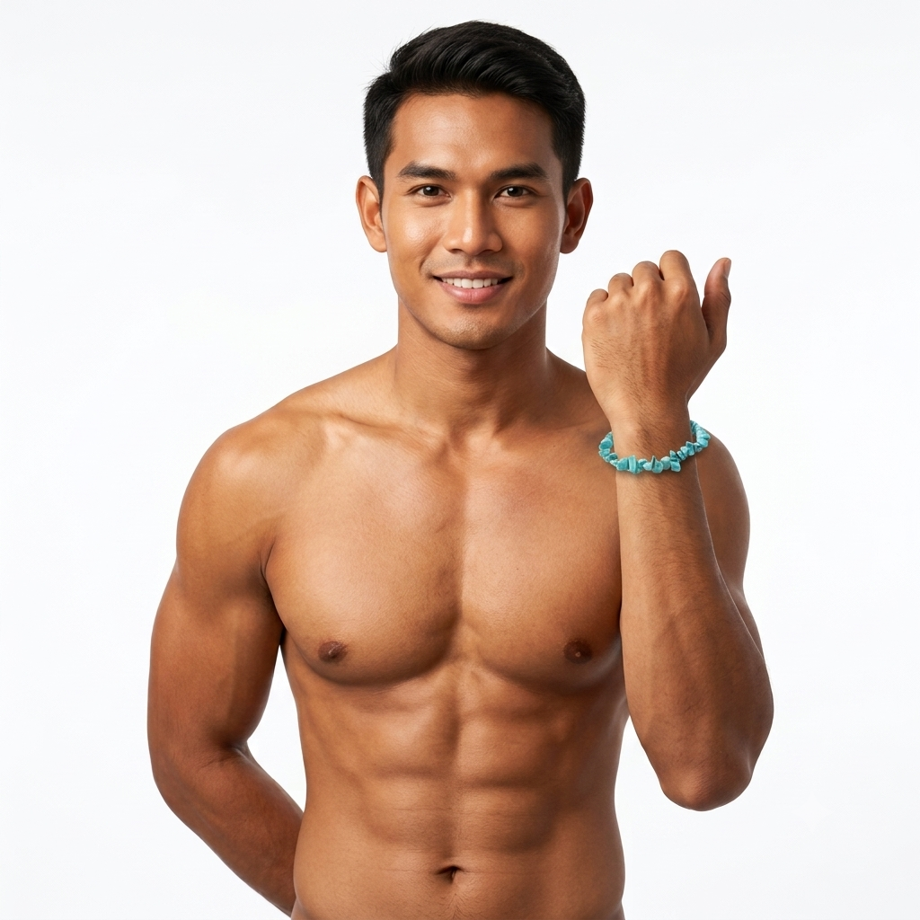 สร้อยข้อมือหินสี ( รหัส AC5 )