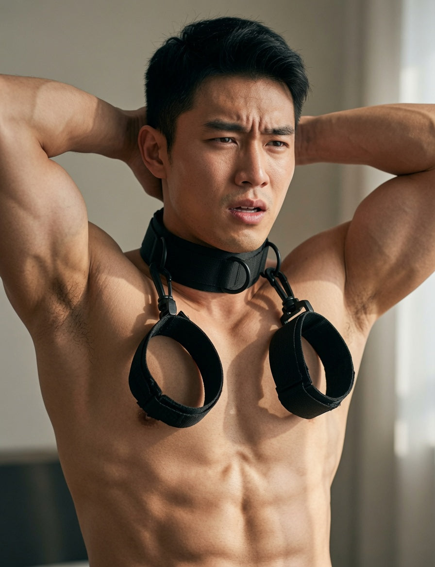 สายพันธนาการคอและข้อมือ( รหัส RD274 )