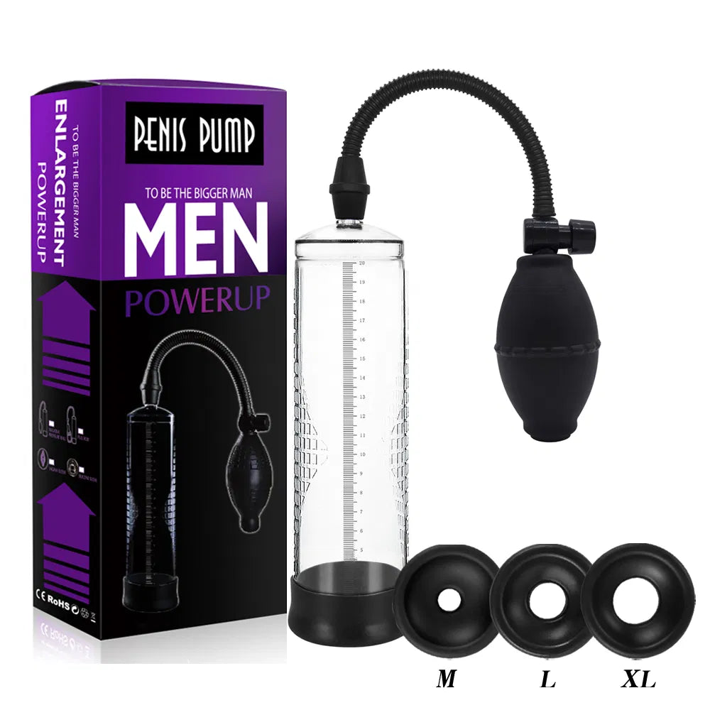กระบอกปั๊มสูญญากาศเพิ่มขนาด MEN POWERUP ( รหัส H456 )