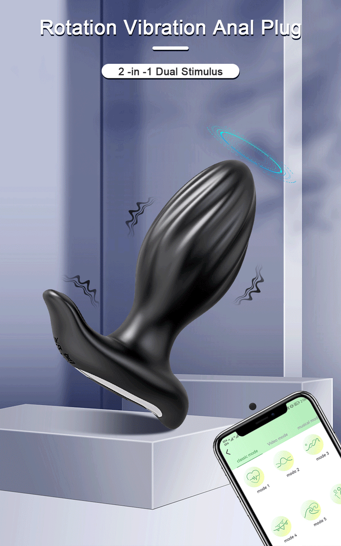 ปลั๊กบัวตูมควงจุด G SPOT หมุนได้ 360 องศา ( รหัส G3666 )