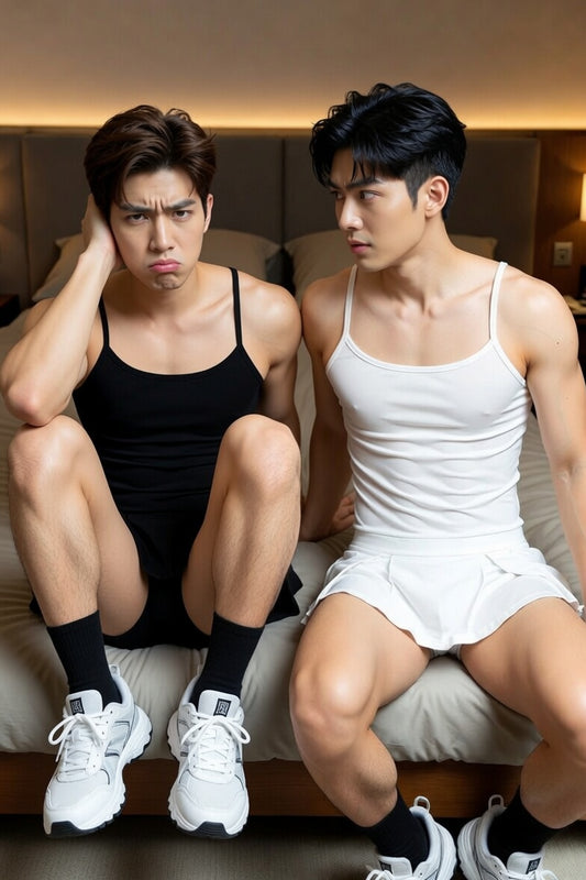 ชุดครอสเดรสสำหรับผู้ชายขนาดฟรีไซส์ ( รหัส B065 )