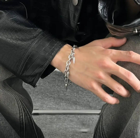 สร้อยข้อมือ ROCK ( รหัส AC38 )
