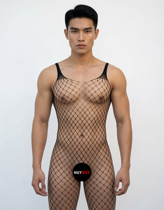 ชุดตะข่าย BODYSUIT ขนาดฟรีไซส์ ( รหัส B1294 )