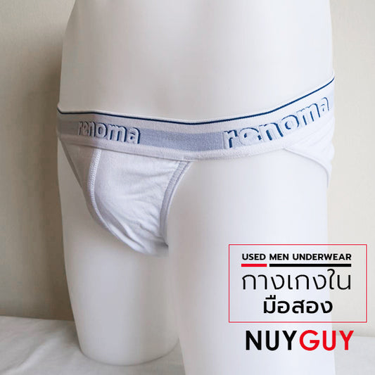 กางเกงใน RENOMA  TANGA -กางเกงในชายมือสอง ไซส์ M ( รหัส GMN010 )