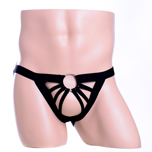 กางเกงใน JOCKSTRAP เปิดเป้า ขนาดฟรีไซส์ ( รหัส NG350-1 )
